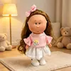 Ropa solo España Mia 30cm Muñeco Papa Ropa Figura Rosa Suave Amarillo Flores Pequeñas Vestido de Gasa Set