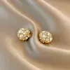 Pendientes de Borla de Perlas Estilo Francés con Cierre de Plata 925 para Mujer, Tachuelas de Temperamento de Lujo Ligero, Nuevo Modelo 2026, Pendientes de Alta Gama para Primavera y Verano