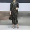 Vestidos Femininos Europeus e Americanos para Comércio Exterior Plus Size, Emagrecedores, Rejuvenescedores e que Valorizam a Silhueta 100kg 150kg Extra Large Longos