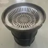 Pozo de Infiltración de Agua de Lluvia de Plástico, Salida Cuadrada para Recolección de Agua de Lluvia en Ciudad Esponja, Pozo de Desagüe Circular de Polietileno de Alta Densidad para Zona Verde