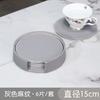 Descanso de Copo Tapete Isolante de Calor Tapete para Café Chá Couro PU Redondo Antiderrapante Anti-Queimadura Almofada Doméstica Descanso de Panela Descanso de Tigela Luxo Leve Espesso