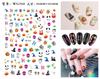 Etiquetas Engomadas para Uñas de Acción de Gracias Halloween Comercio Electrónico Transfronterizo Manicura Wan Hoja de Arce Etiquetas Engomadas para Uñas de Halloween Wg346-360