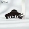 Pinza para el Cabello Wjia de Hueso de Dragón a la Moda Pinza de Mariposa de Alto Nivel Versátil Pinza de Tiburón Pasador Accesorio Simple para el Cabello para la Parte Posterior de la Cabeza