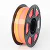 Filamento para Impressão 3D Seda PLA Seda Duas Cores Três Cores 1.75mm Tecnologia Ningmei Gradiente Compatível com Fazenda Tuozhu
