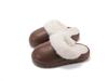 Pantuflas de Algodón Impermeables para Mujer en Otoño e Invierno Nuevo Estilo para Parejas para Usar en Casa y Afuera Suela Gruesa Antideslizante Eva Forradas de Felpa para Mantener el Calor Birkenstock Hombre