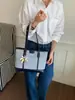 Bolso de mano sencillo para mujer, bolso de hombro de gran capacidad, nuevo bolso de mano para el trabajo 2026 con diseño de palmera bordado, moderno