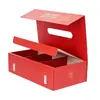 La fábrica vende cajas de regalo de frutas estilo libro con tapa abatible y diseños y logotipos impresos, cajas de té estilo libro magnéticas y cajas de embalaje para cosméticos.