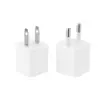 Carregador Padrão EUA 5V1A, Cabeça de Carregamento USB à Prova de Explosão, Adaptador Carregador Adequado para Celular Apple e Android