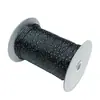 Fabricante Fornece Corda de Aramida Refletiva, Corda de Kevlar Preta, Corda Trançada de Fibra 1414, Resistente ao Desgaste e de Alta Resistência