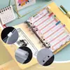 Cuaderno de Hojas Sueltas A6 Amazon Transfronterizo, Agenda Estilo Macarrón, Páginas Interiores Rayadas Lindas, Cuaderno de Diario Desmontable