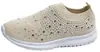 Calcetines elásticos de gran tamaño con pedrería para zapatos Amazon transfronterizos, zapatos deportivos casuales para hombre y mujer, suela MD, tejido flyknit transpirable, zapatos ligeros