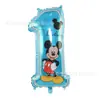 Transfronteiriço Desenho Animado Infantil Estilo Mickey Mouse Mickey Minnie Balão Festa Decoração Aniversário Balão de Filme de Alumínio