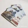Folletos promocionales personalizados de doble pliegue, páginas a color de doble pliegue, folletos de promoción/publicidad de productos, impresión a color desde la fábrica de origen