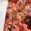 Tela rosa estilo chino con estampado Doris, ropa de mujer para primavera y verano, bufanda de seda, tela decorativa para vestidos, tela floral hecha a mano