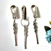 R270 tienda de un yuan llavero de hierro completo con cuchara para oídos llavero de metal llavero colgante artículos pequeños venta al por mayor