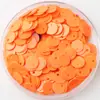 Lentejuelas con Agujero en el Borde de 6 mm Lentejuelas Hechas a Mano para Manualidades Cuentas para Niños Zapatos y Sombreros Ropa de Baile Vestido de Novia Accesorios de Danza del Vientre