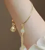 Pulsera de la Fortuna de Cacahuete de Moda Popular para Mujer, Nueva Pulsera Personalizada de Lujo de Doble Capa de Gama Alta