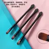 Pincel de Sombra Dupla Ponta, Pincel para Olhos, Ferramenta de Maquiagem, Cotonete de Algodão com Látex, Pincel de Beleza, Pincel de Sombra de Algodão com Látex