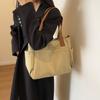 Bolsos para Mujer al por Mayor Gran Capacidad Moderno de Moda Bolso de Lona Estilo K Ins Retro Simple Ropa de Trabajo Informal Bolso Cruzado