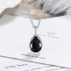 Gota d'água europeia e americana colar de zircão clássico único diamante lágrima uma cadeia de clavícula de diamante em forma de pera pendente cross-border neck chain mulheres