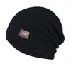 Fábrica comércio exterior Chapéu de malha masculino com forro de fleece quente chapéu tipo gorro estilo coreano chapéu de lã à prova de frio outono e inverno moderno atacado transfronteiriço