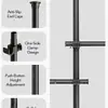 Suporte de cabideiro de chão haste de suporte chão quarto aberto simples closet prateleira de armazenamento montagem cabideiro para pendurar roupas
