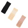 Hebilla Elástica de Nailon Elástico Hebilla Grande de Tres Filas Dos Hebillas 3.8cm Hebilla de Extensión de Sujetador Combinación de Hebilla Trasera de Sujetador de Ropa Interior