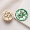 Nueva Serie de Lazos Sello de Cera texturizado lindo de ensueño Cabeza de Cobre Sello para Sobre Invitación Regalo al por Mayor del Fabricante