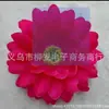 Al por mayor 7 cm cabeza de flor de tela de seda artificial nuevo crisantemo africano girasol ramillete flor para zapato tocado de viaje suministros