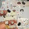 Pegatina Estilo Ins Suave Lindo Gatito Estampado Estéreo Arte de Uñas Tableta de Uñas Caricatura Linda Estilo Japonés Pegatina Taza de Agua Ccd