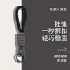 Lanyard para Teléfono Popular Creativo Simple Portatarjetas de Muñeco Tablero para Tarjeta de Embarque Llavero para Mochila Cuerda Trenzada Colorida Accesorio Colgante