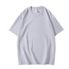Transmissão ao Vivo Popular Peso Pesado 220Gt Camiseta Gola Redonda Penteada Justa Siro-Fiado High-End Confortável Cor Pura Manga Curta Pode Ser Personalizada