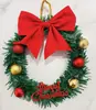 Lazo Navideño con Acabado de Lujo, Hecho de Tela de Terciopelo Grueso, Hecho a Mano, Entrega Rápida, Buena Calidad