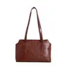 Bolso pequeño cuadrado transfronterizo moderno y elegante para mujer, nueva colección otoño 2026, color liso, bolso de hombro minimalista, adecuado para ir al trabajo y uso diario