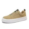 Sapatos Primavera e Outono 2025 Masculinos Tendência Campus Versátil Masculino Respirável Tamanho Grande Sola Grossa Casuais Esportivos Peça Única