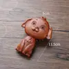 Bolsa Aromática de Sándalo Rojo Zodiacal Peine de Sándalo Masajeador de Piel Peine con Cojín de Aire Peine para Bebé de Un Año Peine Portátil de Dibujos Animados para Niños