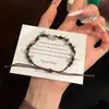 Pulseira de Amizade Florzinha para Mulheres, Design de Nicho Estilo Ins, Temática Floresta, Pulseira Doce para Estudantes, Fresca e Simples, Pulseira Versátil