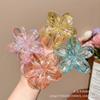 Explosiones Girasol Galvanizado Pinza para Agarrar el Cabello Pinza para el Cabello Elegante de Verano para Mujer Pinza de Tiburón Flor Pinza para el Cabello Elegante Adorno para el Cabello
