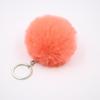 Preço de Fabricante Chaveiro Bola de Pelo Sintético 8cm Pompom de Pelo de Coelho Artificial Pingente de Bolsa Chaveiro de Carro Feminino