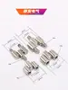 Dufa Bisagra Triple de Acero Inoxidable 201/304 M6M8 Caja de Distribución Bisagra Expuesta Bisagra Cilíndrica Soldada para Puerta de Hierro