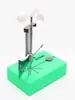 Anemômetro Catavento Anemômetro e Catavento Instrumento de Ensino de Ciências da Natureza para Ensino Fundamental Acessórios da Estação Meteorológica Stevenson Geográfica