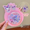 Nuevas Pegatinas para Uñas de Dibujos Animados de Kuromi para Bebés, Linda Decoración de Uñas Impermeable para Niñas Pequeñas, Pegatinas para Uñas para Niñas