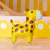 Balão Animal de Pelúcia que Anda com Rodas e Guia Balão de Folha de Alumínio Cartoon Barraca de Aniversário Infantil Atacado do Fabricante