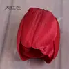Flor de Tulipa Simulada Cabeça de Flor Oca Pode Ser Usada como Lâmpada de Flor Solar LED 6cm Artesanal DIY Flor de Seda de Osso Falsa
