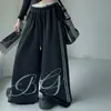 Conjunto de Menina Primavera e Outono 2026 Novo Casual Estilo Coreano Crianças Médias e Grandes Top com Estrela de Cinco Pontas Calça de Moletom com Strass Quente Tendência