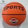 Baloncesto personalizado para adultos, secundaria, primaria y niños con tacto de cuero genuino, tallas 1-2-3-4, al por mayor