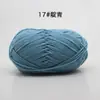 Hilo de Algodón de Leche de 4 Hebras para Bebé para Tejer Bufanda a Mano, Ovillo de Hilo Medio Grueso, Manta, Hilo para Crochet DIY, Kit de Materiales para Tejer Hecho a Mano
