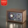 Agitador de relojes vertical para el hogar, doble reloj, enrollador de relojes mecánicos, agitador de relojes automático, puerta lateral con luz ambiental