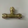 Codo Engrosado de Cobre para Conectar Tuberías de Cobre y Tuberías de Acero Inoxidable 6 mm