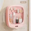 Estante Organizador de Cosméticos para Baño del Hogar, Tocador, Productos para el Cuidado de la Piel, Lápiz Labial, Almacenamiento Multicapa, Caja de Almacenamiento para Montar en la Pared